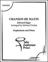 Chanson de Matin Euphonium and Piano P.O.D. cover